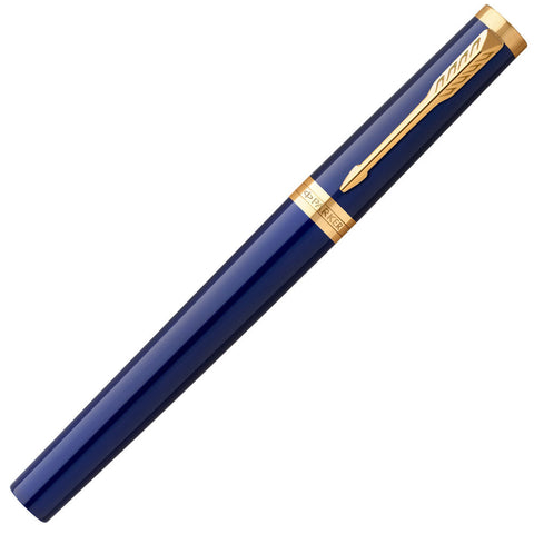 Parker Ingenuity Fountain Pen Blue with Gold Trim