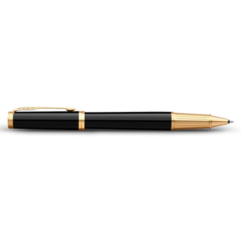 Parker Ingenuity Rollerball Pen Black with Gold Trim