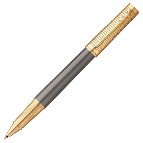 Parker Ingenuity Pioneers Collection Rollerball Pen Grey with Gold Trim