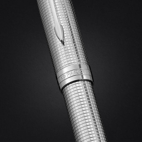 Parker Sonnet Ballpoint Pen Cisele Palladium