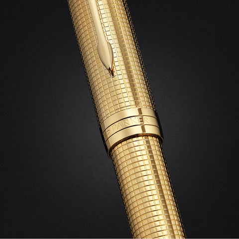 Parker Sonnet Rollerball Pen Cisele Gold