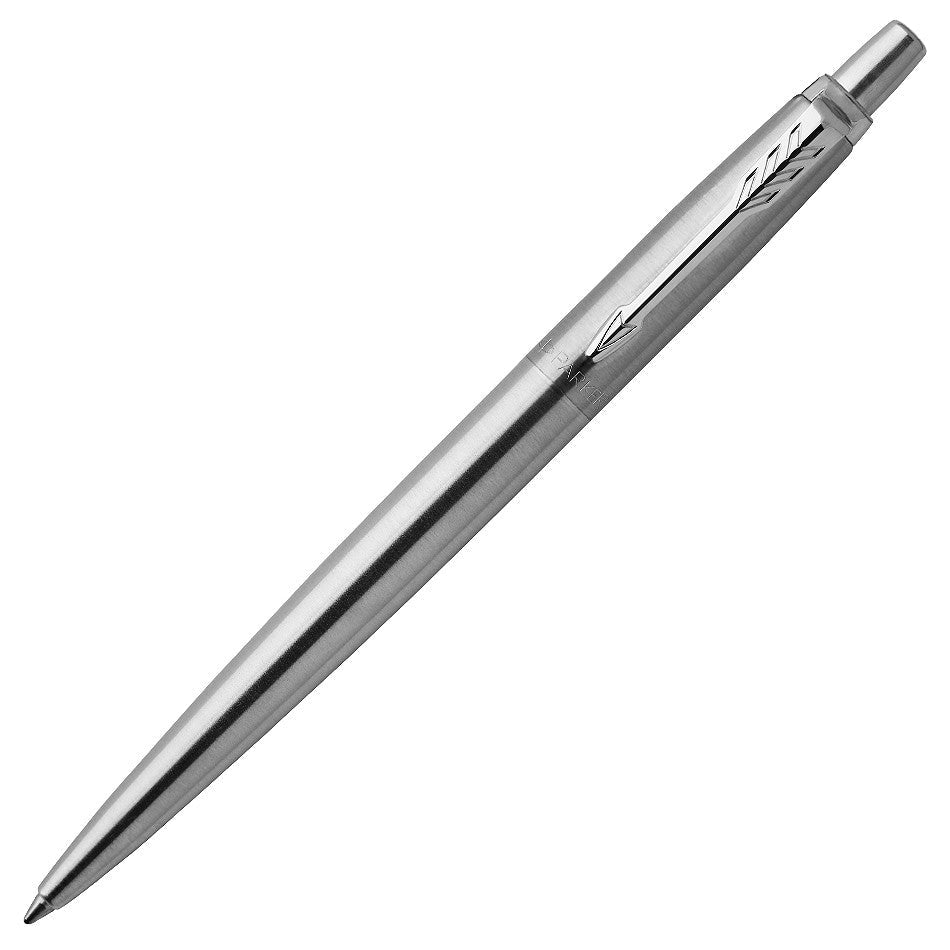 Parker Jotter Ballpoint Pen Stainless Steel Chrome Trim