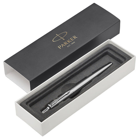 Parker Jotter Ballpoint Pen Stainless Steel Chrome Trim