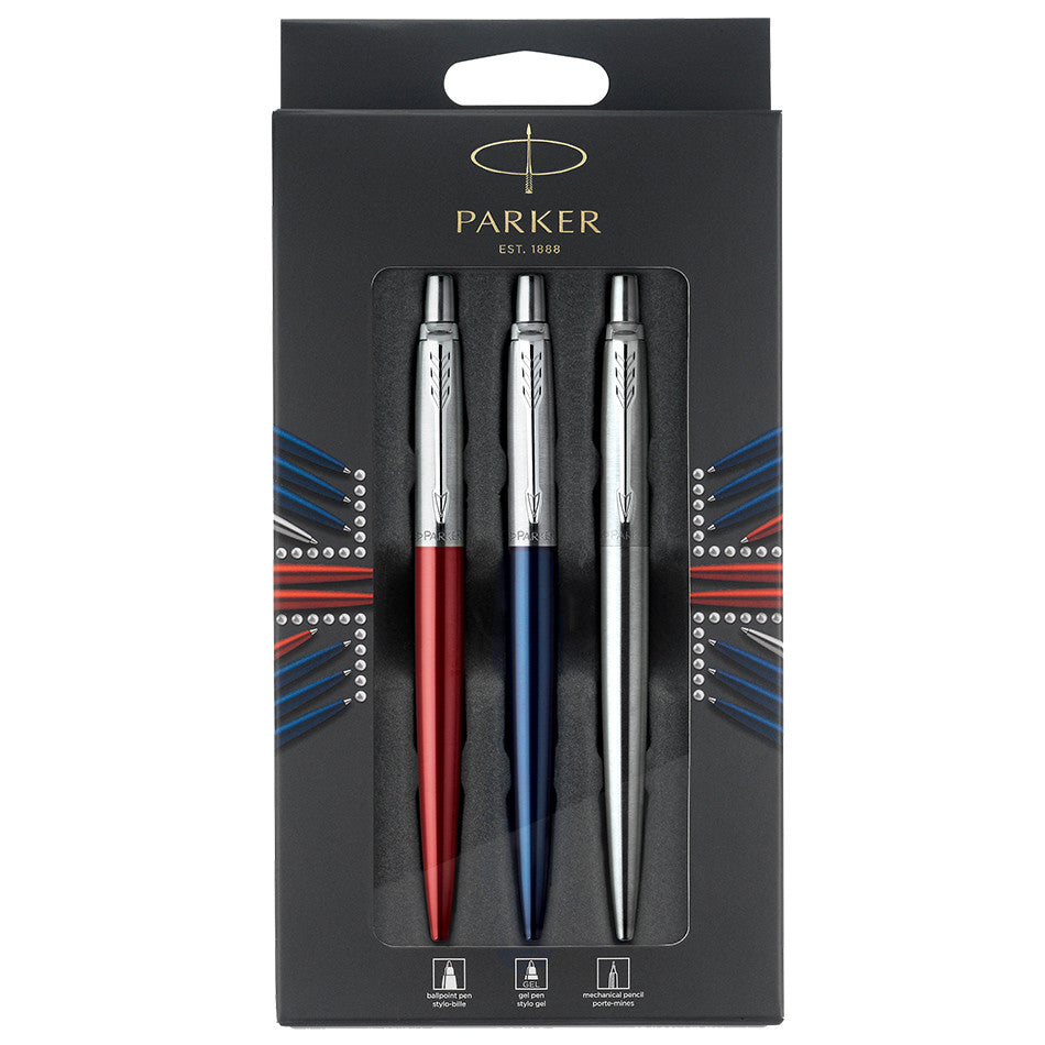 Parker Jotter Ballpoint, Gel Pen & Mechanical Pencil Set