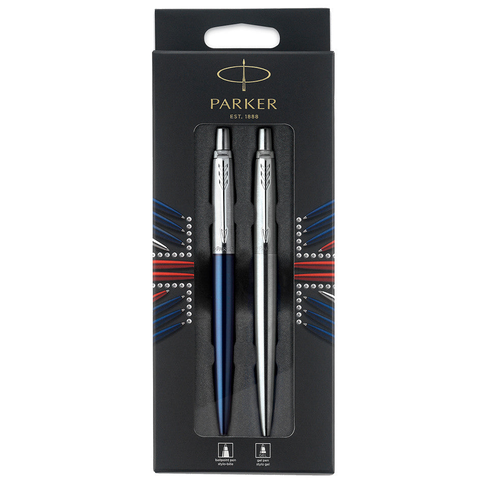 Parker Jotter Ballpoint & Gel Pen Set Blue