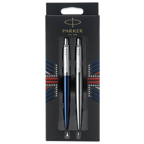Parker Jotter Ballpoint & Gel Pen Set Blue