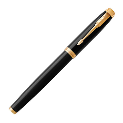 Parker IM Fountain Pen Black with Gold Trim