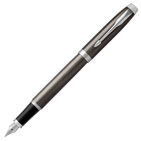 Parker IM Fountain Pen Dark Espresso with Chrome Trim
