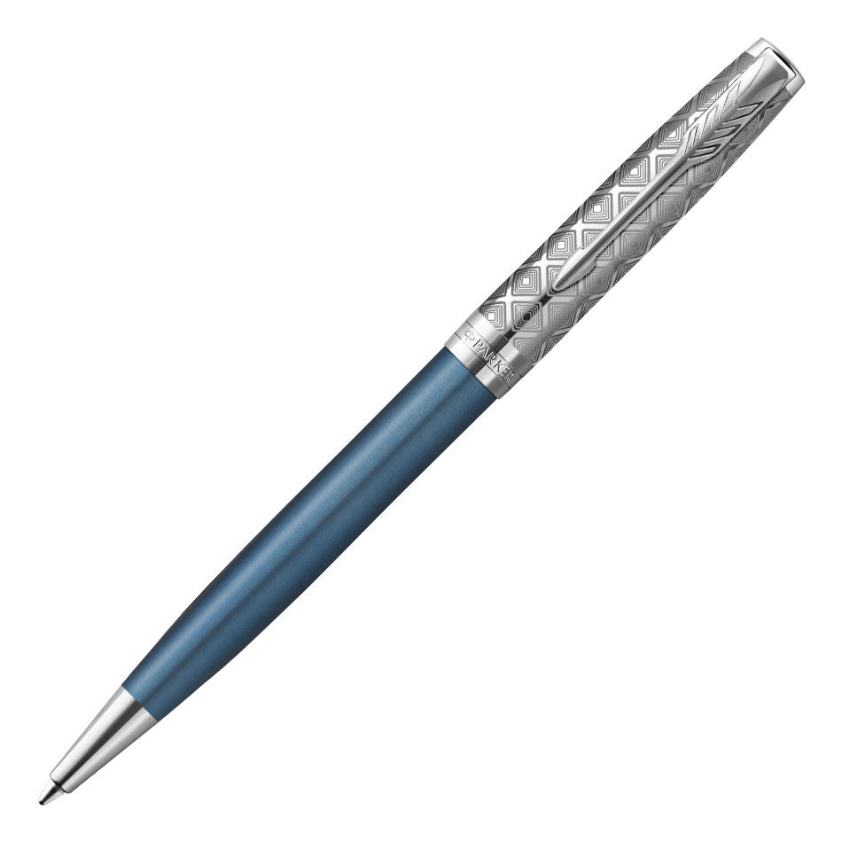 Parker Sonnet Ballpoint Pen Metal Blue