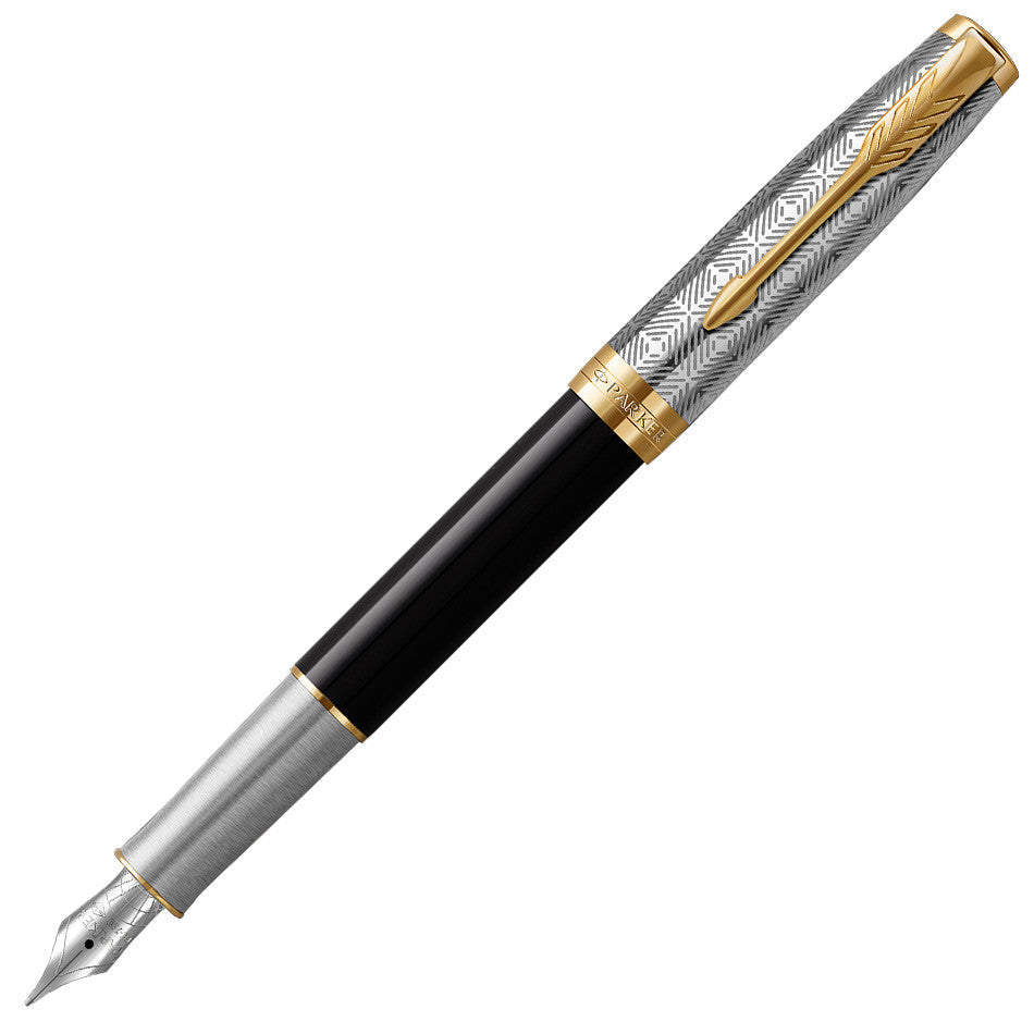 Parker Sonnet Fountain Pen Metal Black