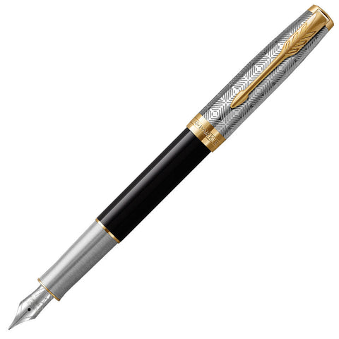 Parker Sonnet Fountain Pen Metal Black