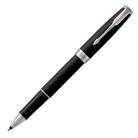 Parker Sonnet Rollerball Pen Matte Black Lacquer with Palladium Trim