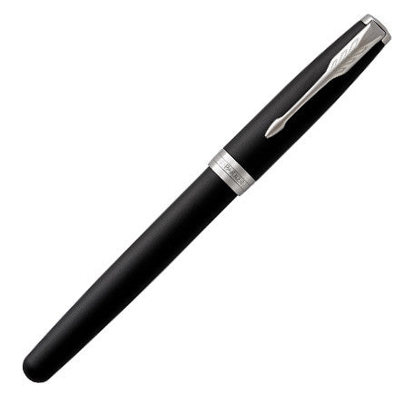 Parker Sonnet Rollerball Pen Matte Black Lacquer with Palladium Trim