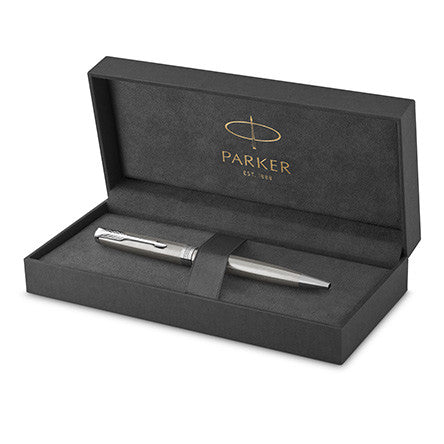 Parker Sonnet Ballpoint Pen Stainless Steel with Palladium Trim