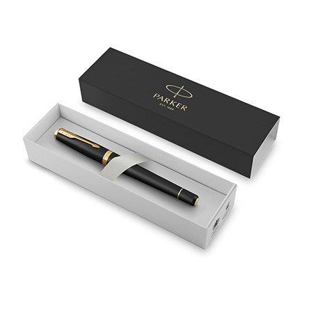 Parker Urban Fountain Pen Muted Black with Gold Trim
