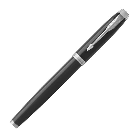 Parker IM Fountain Pen Black Lacquer with Chrome Trim