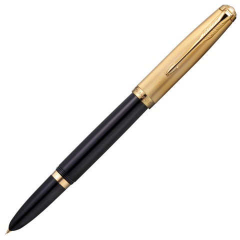 Parker 51 Fountain Pen Black with Gold Nib