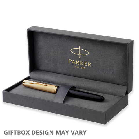 Parker 51 Fountain Pen Black with Gold Nib