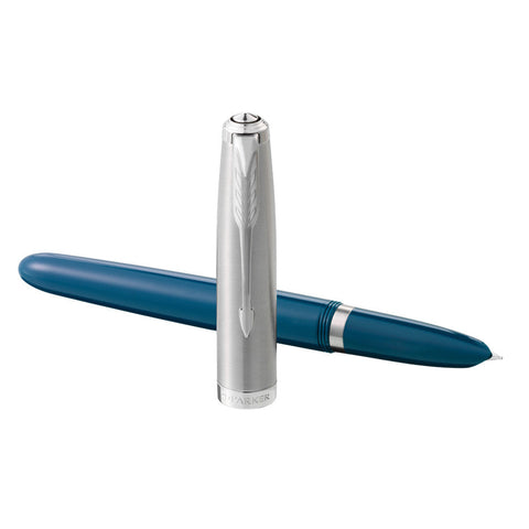 Parker 51 Fountain Pen Teal Blue