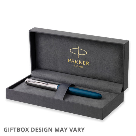 Parker 51 Fountain Pen Teal Blue