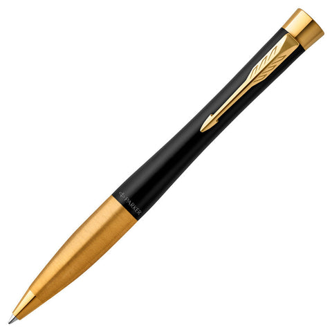 Parker Urban Twist Ballpoint Pen Muted Black with Gold Trim