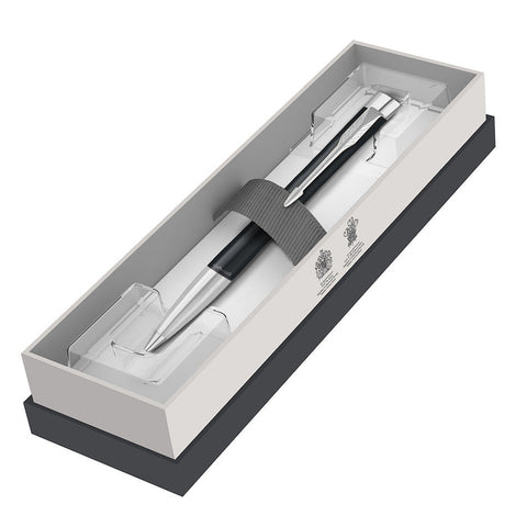 Parker Urban Twist Ballpoint Pen Muted Black with Chrome Trim in Giftbox