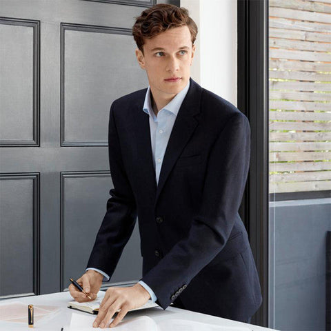 Parker Duofold Classic Fountain Pen Black with Gold Trim