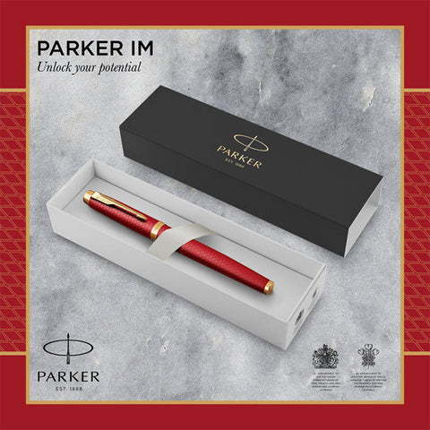 Parker IM Premium Fountain Pen Red