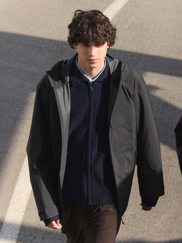 Blocktech Parka Brown