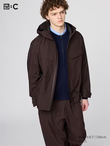 Blocktech Parka Brown